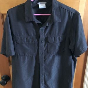 Men’s Columbia short sleeve button up